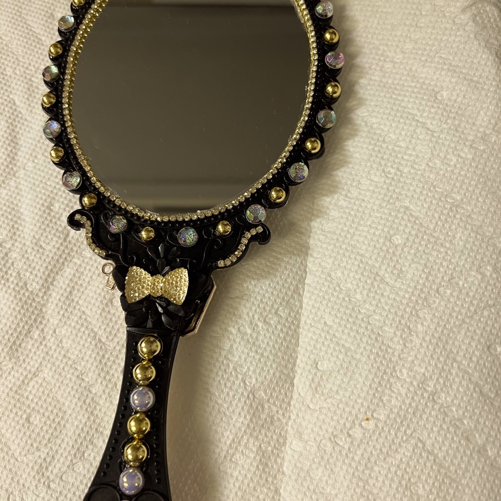 Hand mirror , hand made